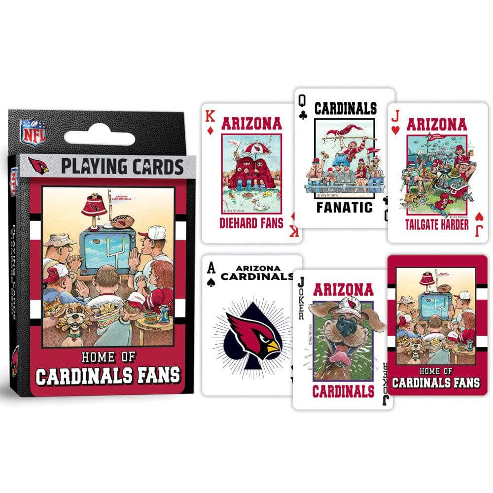 Arizona Cardinals Fan Deck Playing Cards - 54 Card Deck