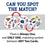 Texas Rangers Spot It! Card Game