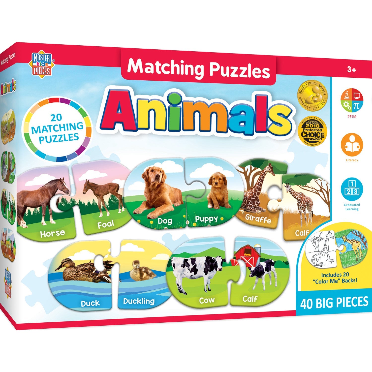 Animals - Educational Matching Jigsaw Puzzles - 757 Sports Collectibles