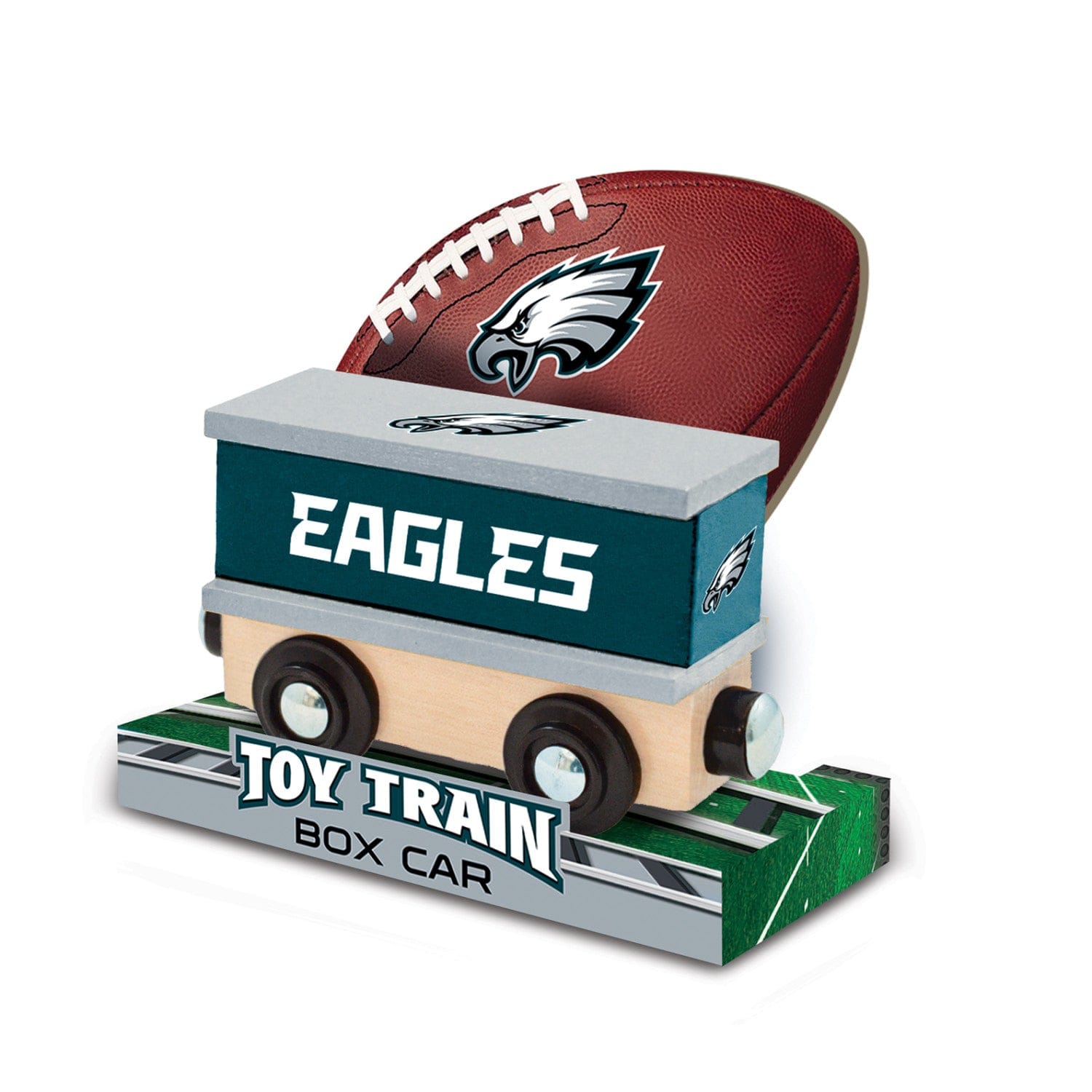 Philadelphia Eagles Toy Train Box Car - Sports Gifts, Sports Memorabilia, Sports Collectibles, Fan Shop