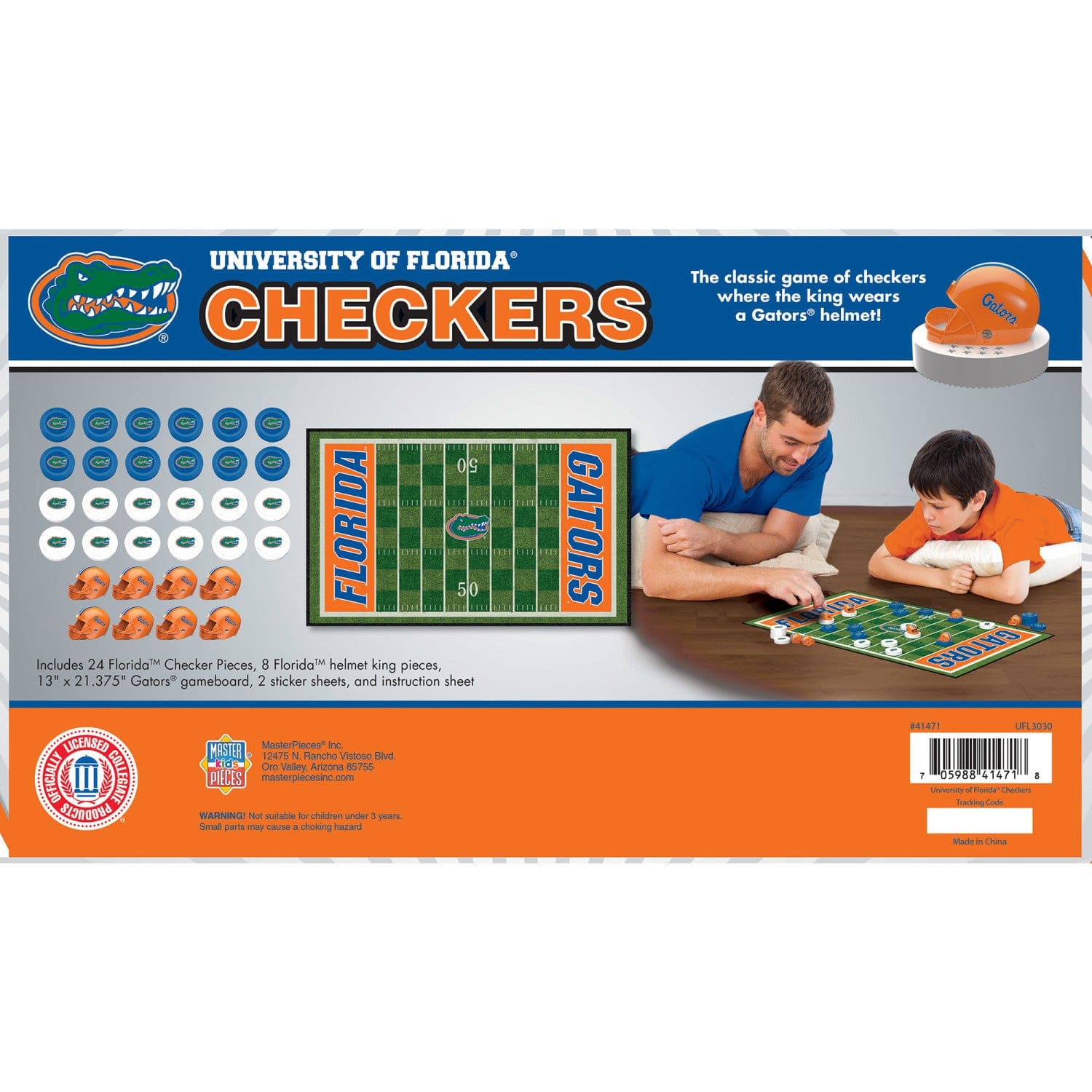 Florida Gators Checkerboard Game Set - Sports Gifts, Sports Memorabilia, Sports Collectibles, Fan Shop