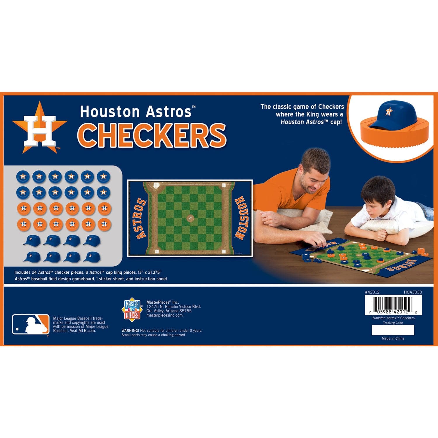 Houston Astros Checkers Game - Sports Gifts, Sports Memorabilia, Sports Collectibles, Fan Shop