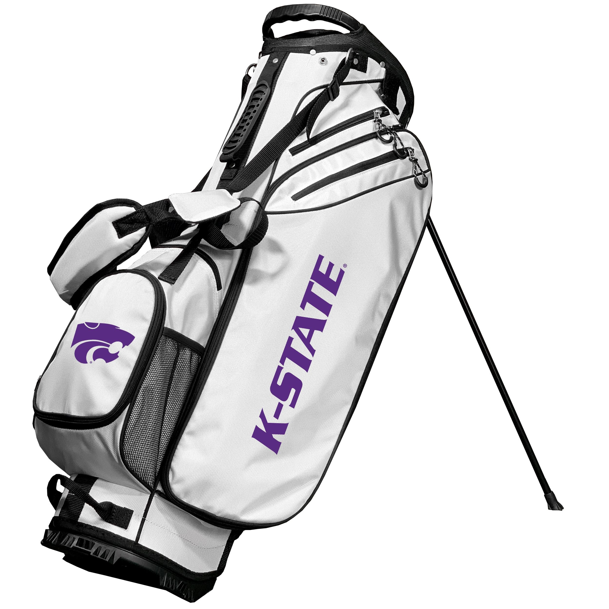 Kansas State Wildcats Birdie Stand Golf Bag Wht - 757 Sports Collectibles