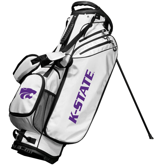 Kansas State Wildcats Birdie Stand Golf Bag Wht - 757 Sports Collectibles