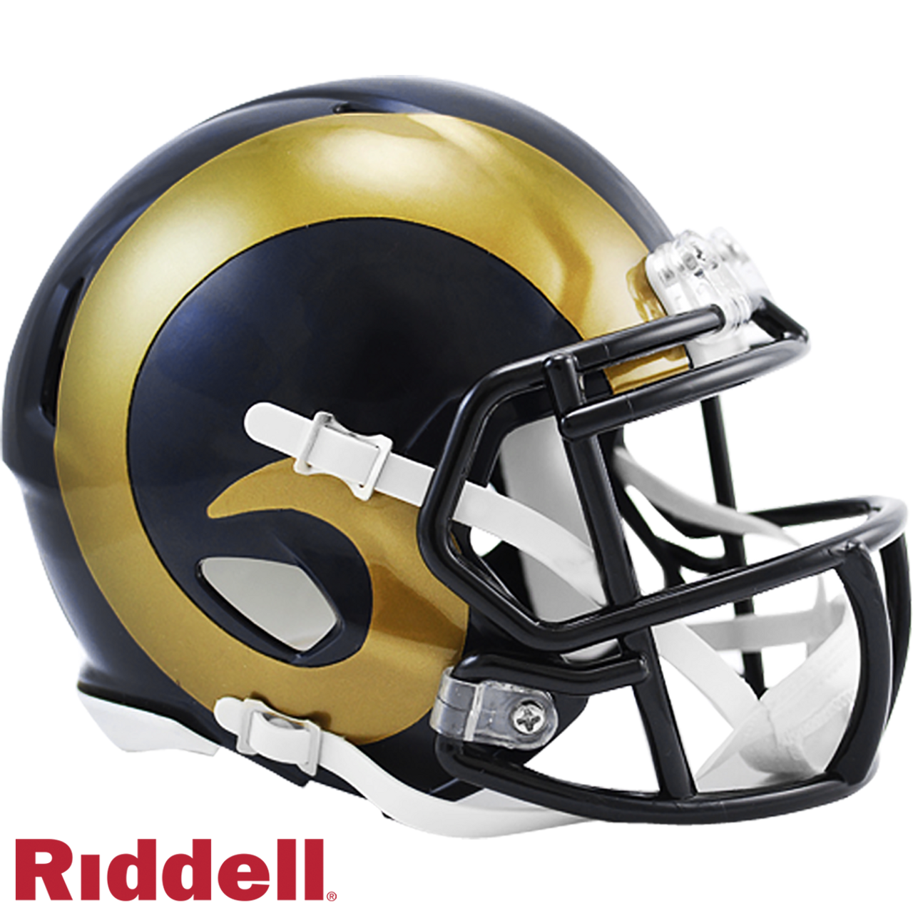 Los Angeles Rams Helmet Riddell Replica Mini Speed Style 2000-2016 T/B - Sports Collectibles, Sports Memorabilia, Sports Fan Shop, Sports Gifts