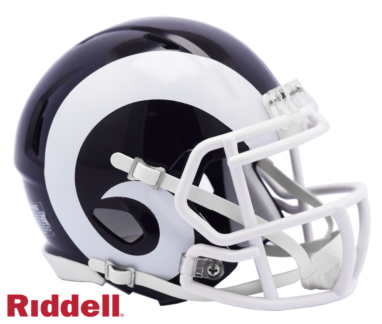 Los Angeles Rams Helmet Riddell Replica Mini Speed Style 2017-2019 T/B - Sports Collectibles, Sports Memorabilia, Sports Fan Shop, Sports Gifts