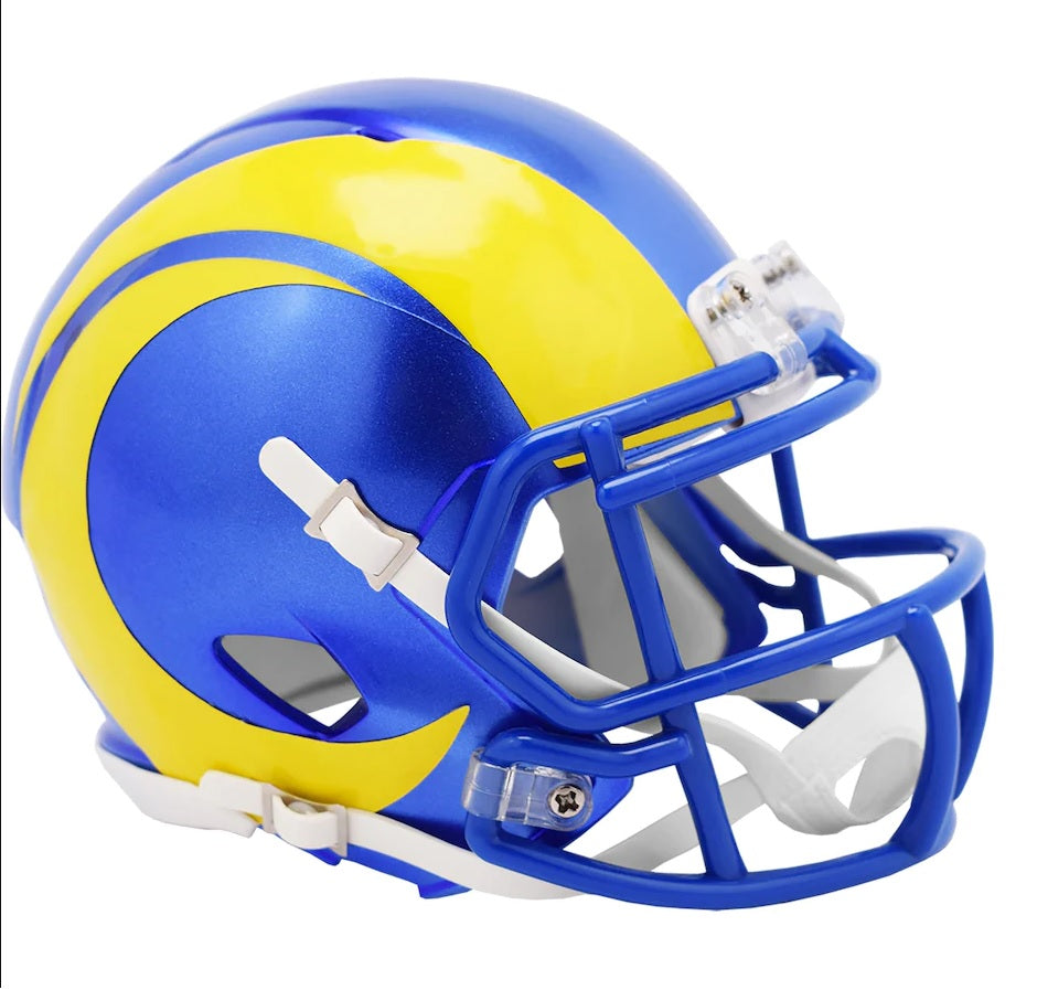 Los Angeles Rams NFL Riddell Speed Revolution Mini-Helmet - Sports Collectibles, Sports Memorabilia, Sports Fan Shop, Sports Gifts