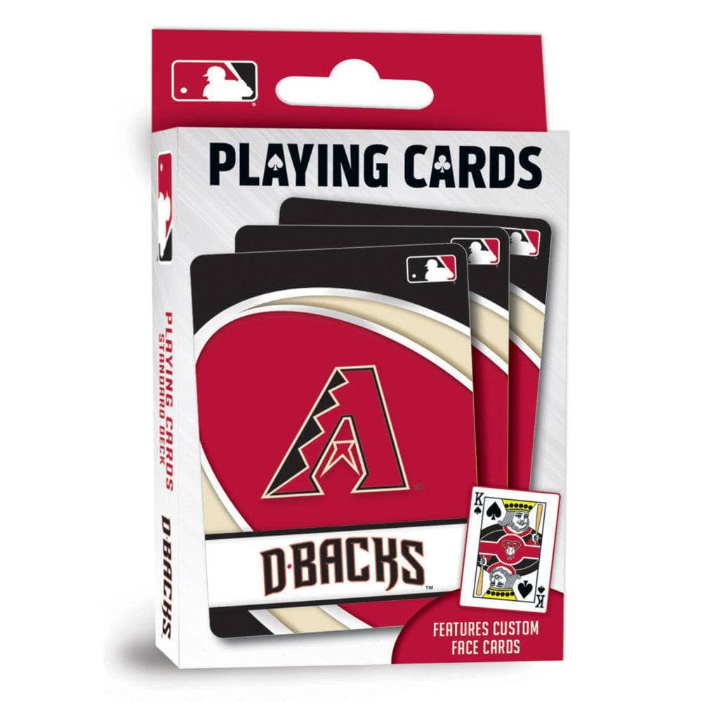 Arizona Diamondbacks Official Playing Cards - 54 Card Deck - Sports Gifts, Sports Memorabilia, Sports Collectibles, Fan Shop