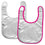 New England Patriots Baby Bibs 2-Pack - Pink Set - Sports Gifts, Sports Memorabilia, Sports Collectibles, Fan Shop