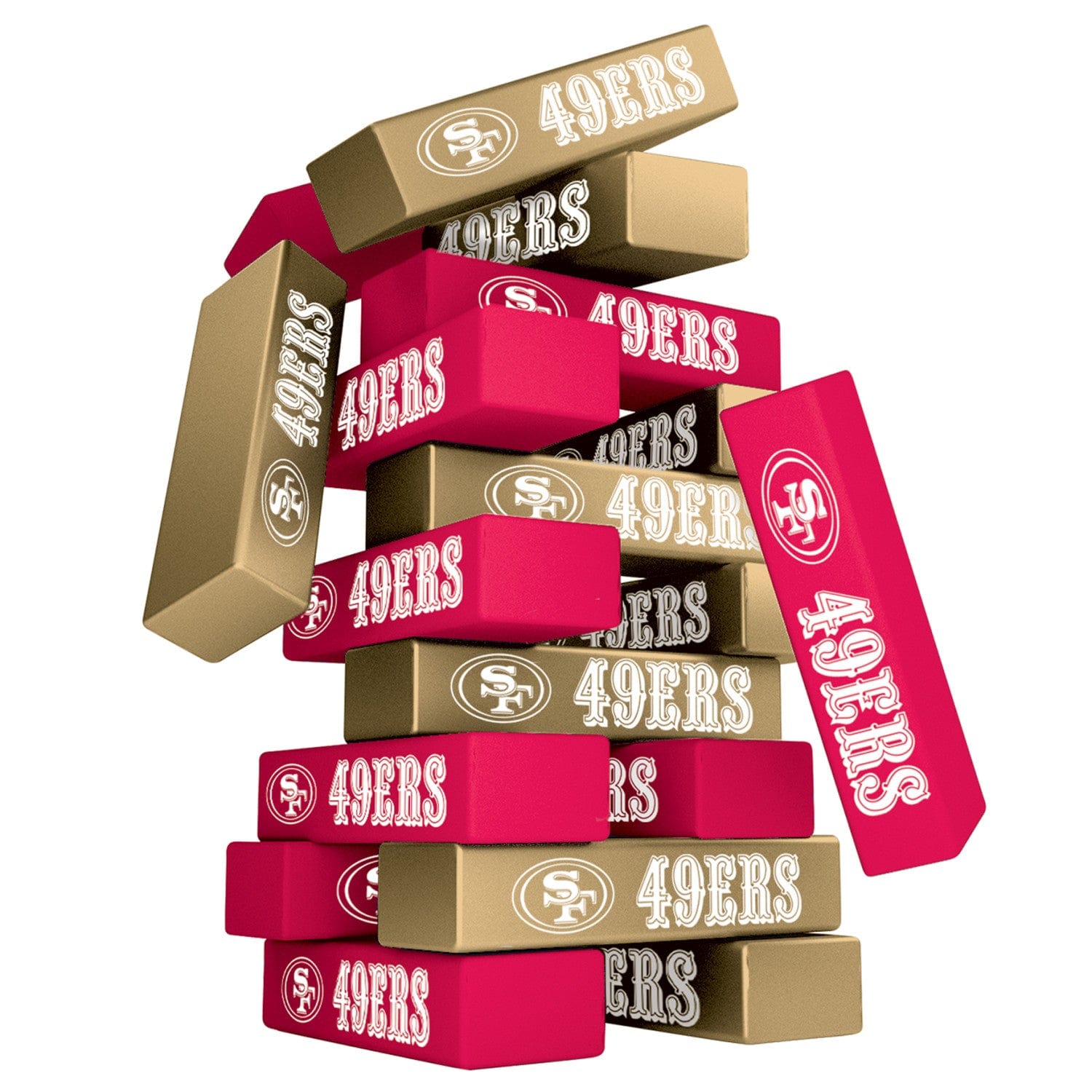 San Francisco 49ers Stacking Game - Sports Gifts, Sports Memorabilia, Sports Collectibles, Fan Shop