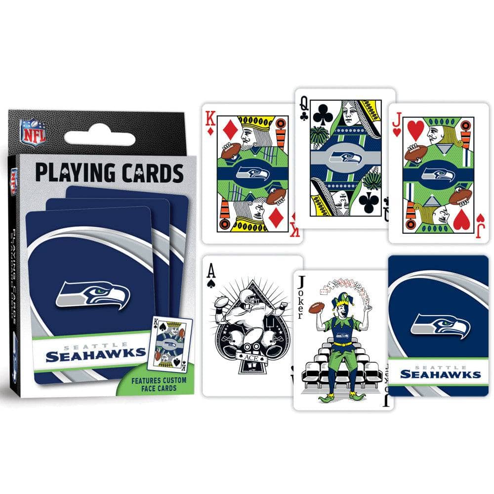 Seattle Seahawks 54-Card Deck Playing Cards