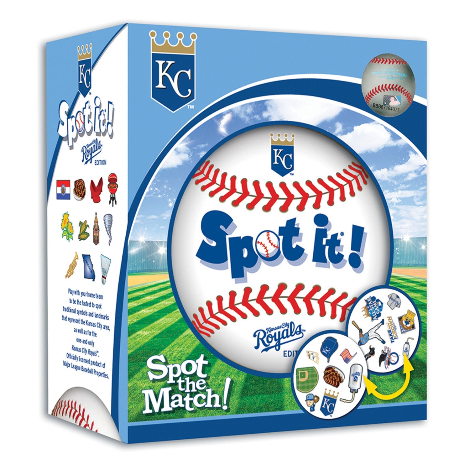 Kansas City Royals Spot It! Card Game - 757 Sports Collectibles