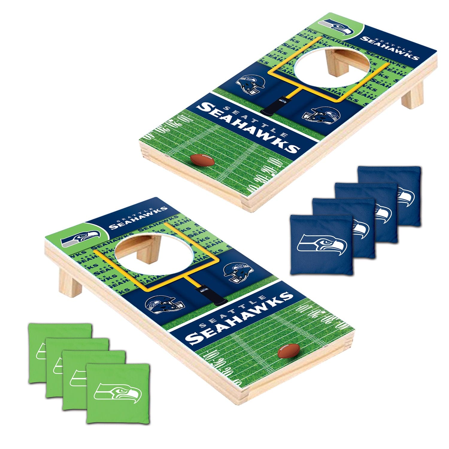 Seattle Seahawks - NFL Tabletop Cornhole