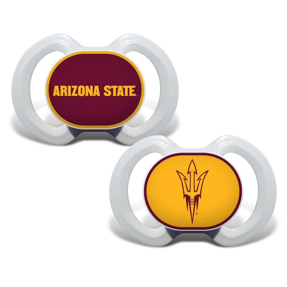 Arizona State Sun Devils Pacifier 2-Pack - Sports Gifts, Sports Memorabilia, Sports Collectibles, Fan Shop