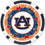 Auburn Tigers 100-Piece Poker Chip Set