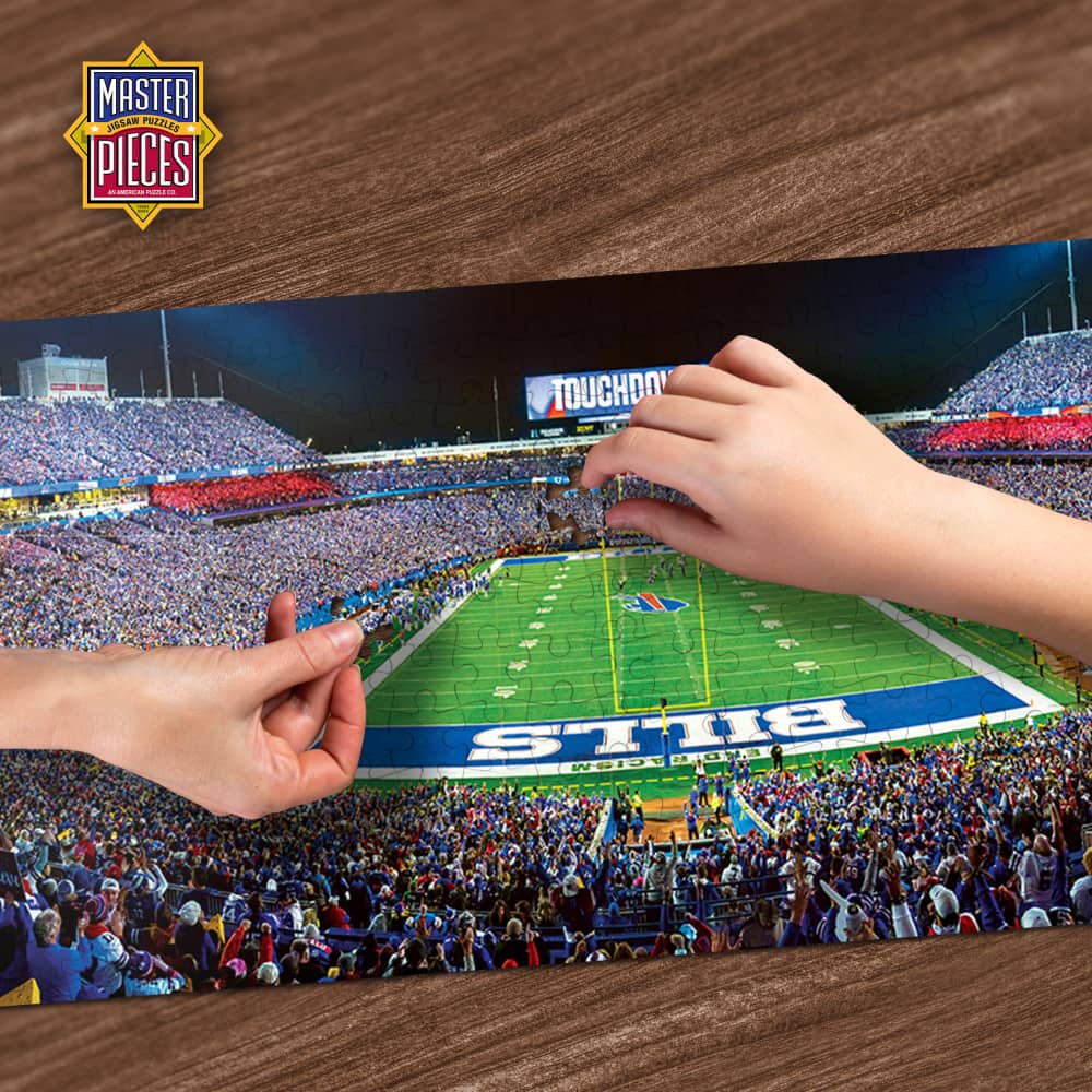 Buffalo Bills 1000 Piece Panoramic Jigsaw Puzzle - End View