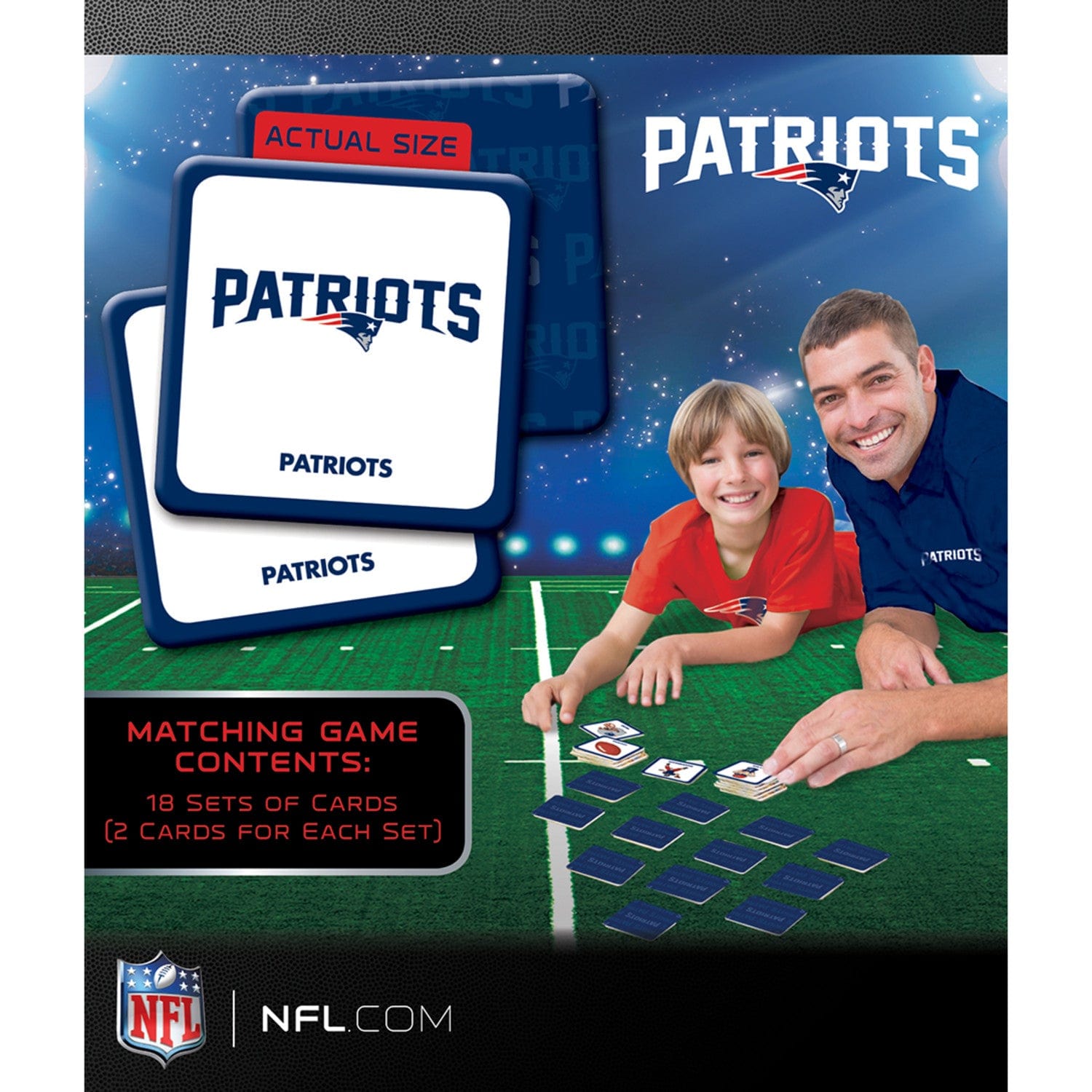 New England Patriots Matching Game: Fun for Fans of All Ages - Sports Gifts, Sports Memorabilia, Sports Collectibles, Fan Shop