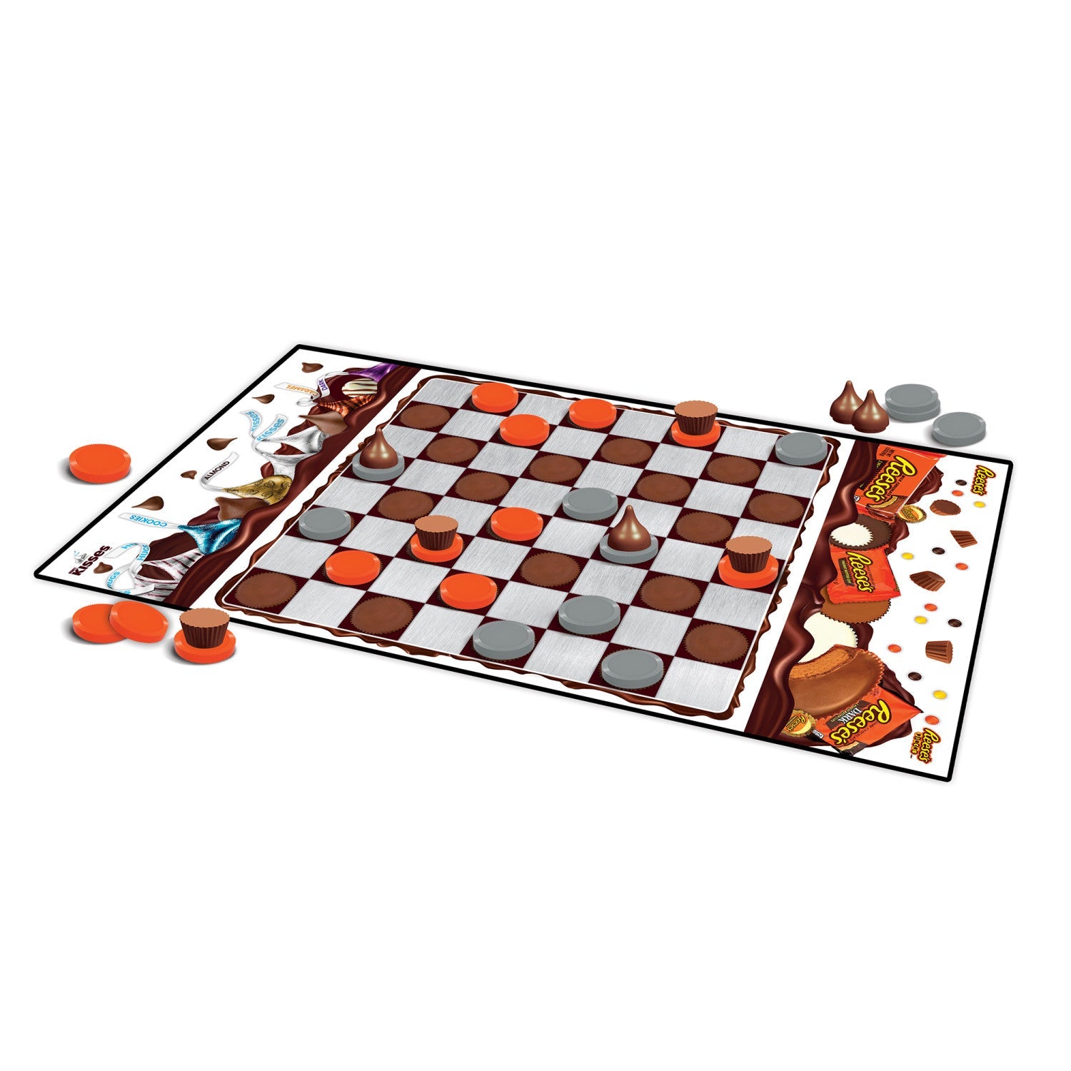 Hershey's Kisses vs Reese's Checkers - 757 Sports Collectibles