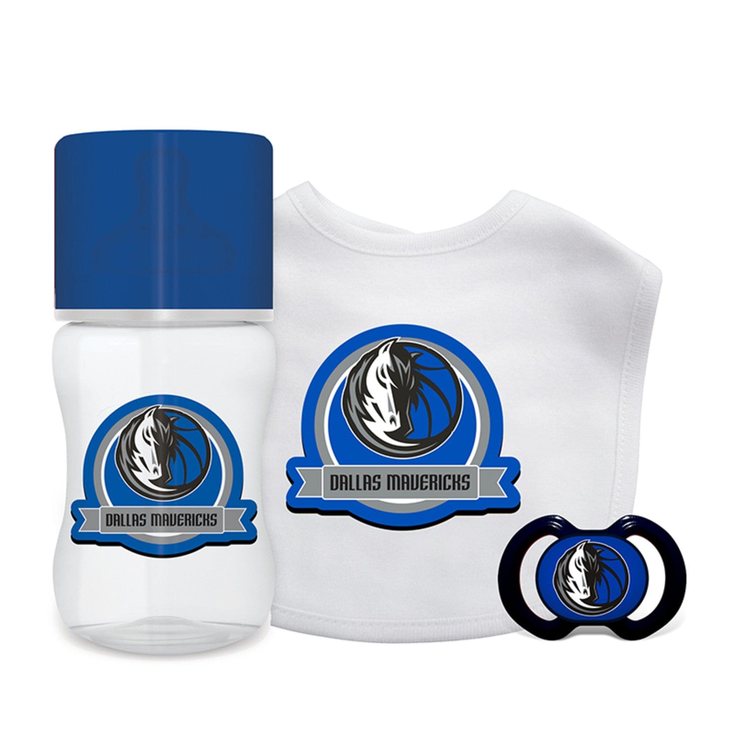 Dallas Mavericks Baby Gift Set - 3-Piece Collection - Sports Gifts, Sports Memorabilia, Sports Collectibles, Fan Shop
