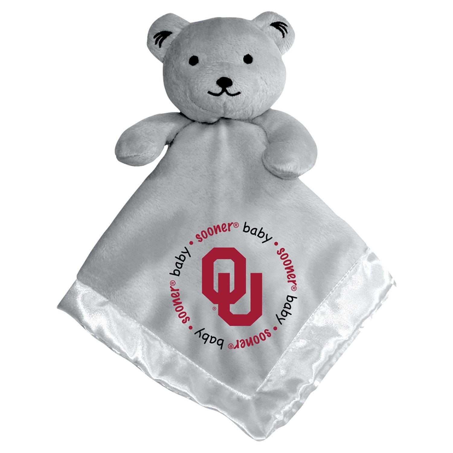 Oklahoma Sooners Security Bear - Gray - Sports Gifts, Sports Memorabilia, Sports Collectibles, Fan Shop