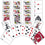Alabama Crimson Tide 54-Card Playing Deck - Sports Gifts, Sports Memorabilia, Sports Collectibles, Fan Shop