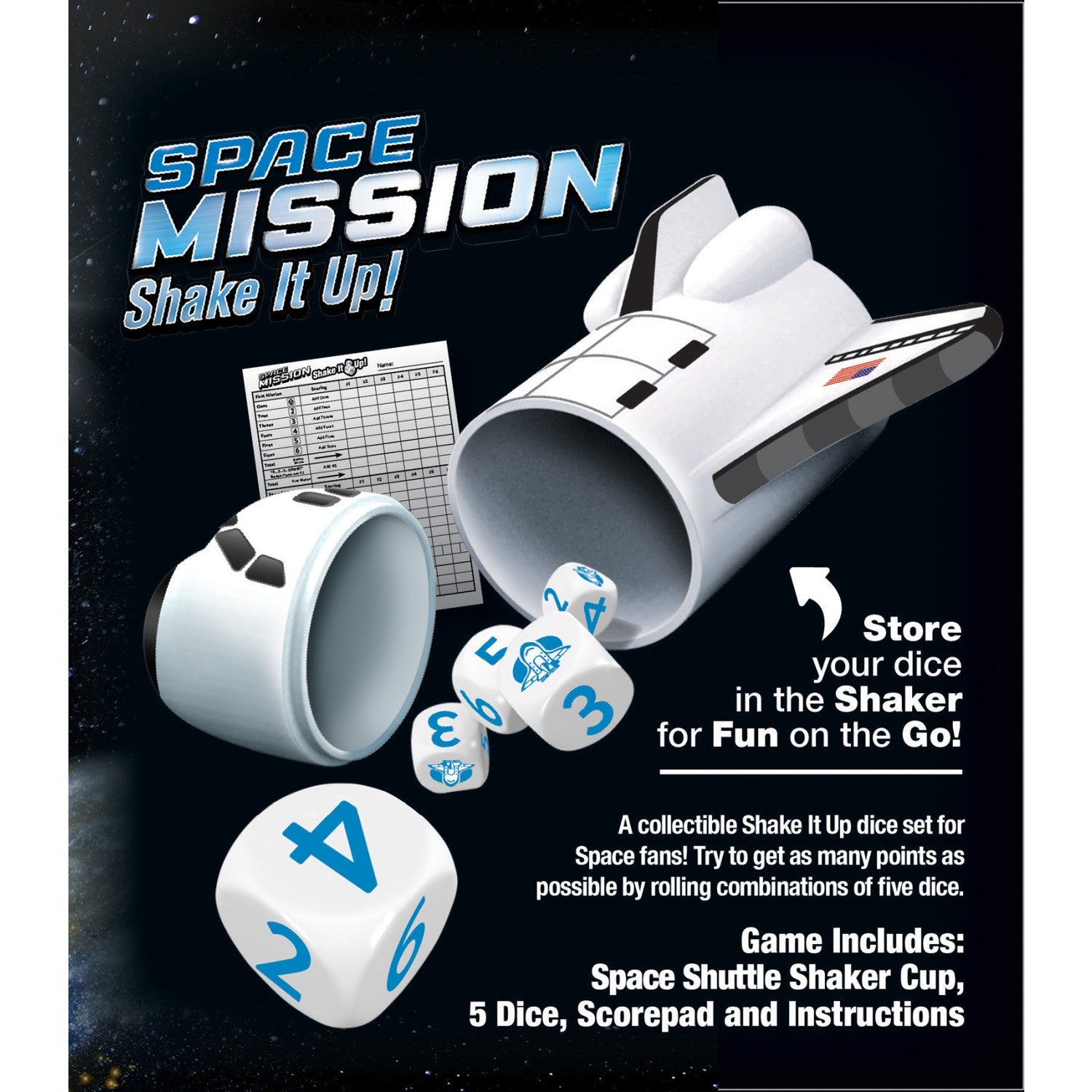 Space Mission Shake It Up! - 757 Sports Collectibles