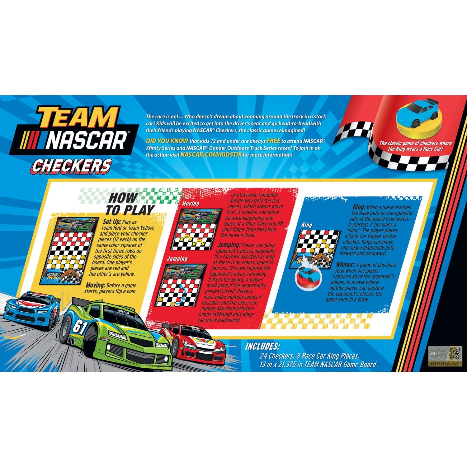 NASCAR Checkers Game - Sports Gifts, Sports Memorabilia, Sports Collectibles, Fan Shop