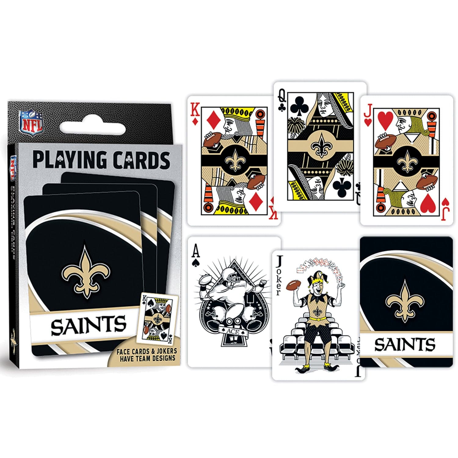 New Orleans Saints 54-Card Deck Playing Cards