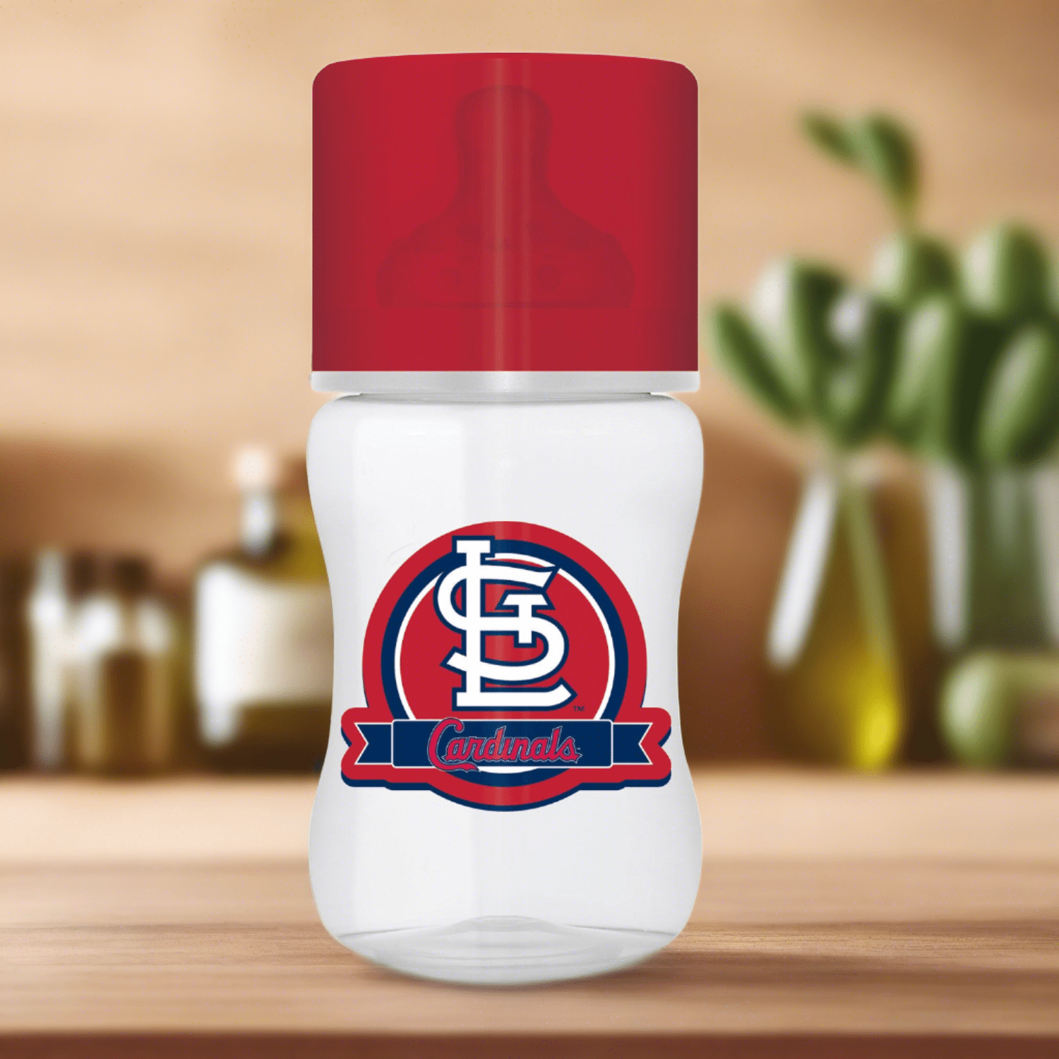 St. Louis Cardinals Baby Bottle - 9oz - Sports Gifts, Sports Memorabilia, Sports Collectibles, Fan Shop