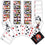 Illinois Fighting Illini Neon Playing Cards - 54 Card Deck
