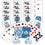Los Angeles Dodgers 2-Pack Playing Cards and Dice Set - Sports Gifts, Sports Memorabilia, Sports Collectibles, Fan Shop