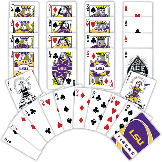 LSU Tigers Playing Cards - 54 Card Deck - 757 Sports Collectibles