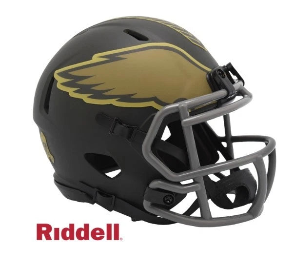 Philadelphia Eagles Helmet Riddell Mini Speed Style Salute To Service 2025