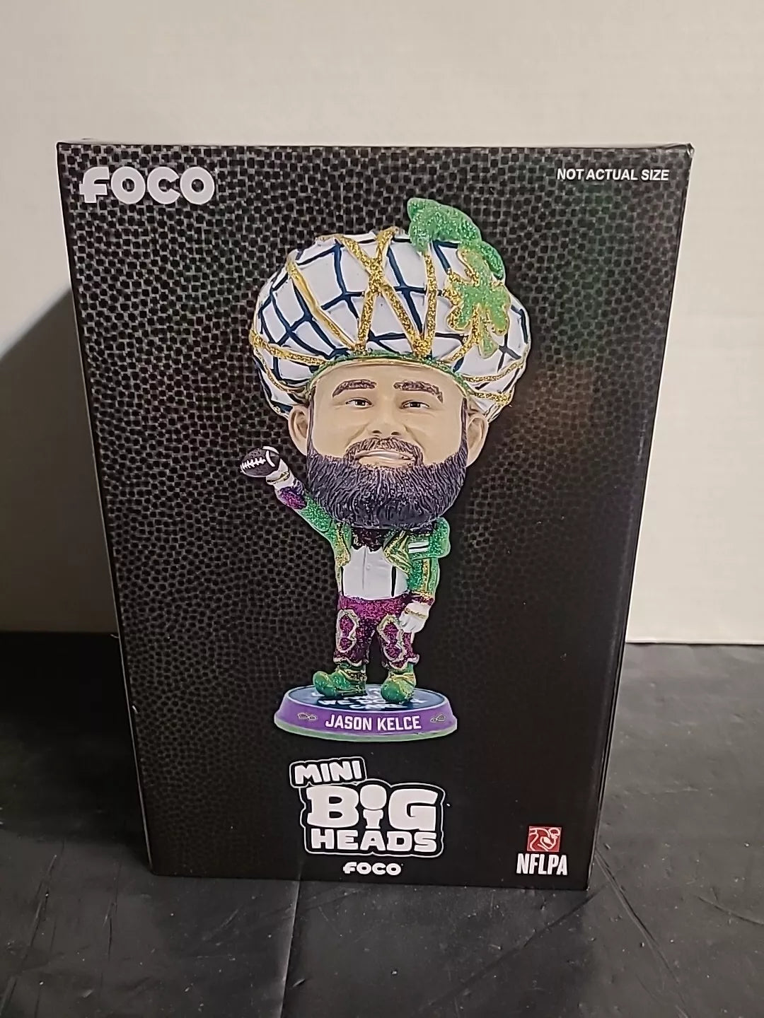 Jason Kelce Mummers Foco Mini Big Heads - Sports Collectibles, Sports Memorabilia, Sports Fan Shop, Sports Gifts