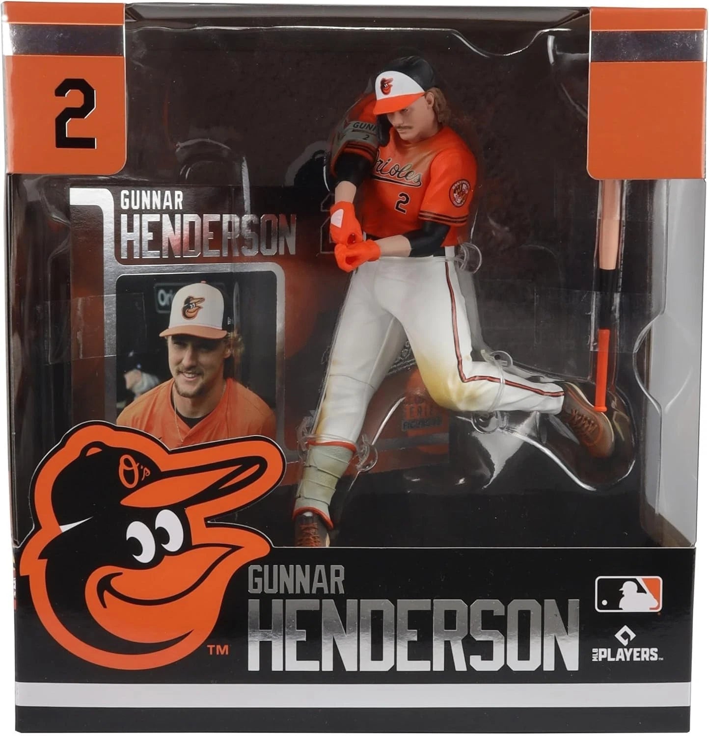 Gunnar Henderson Baltimore Orioles 2025 MLB Mcfarlane Legacy Figure - Sports Gifts, Sports Memorabilia, Sports Collectibles, Fan Shop