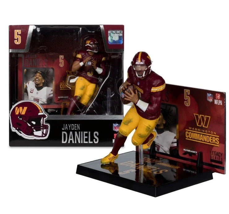 Jayden Daniels - Washington Commanders - NFL 7" Figure McFarlane Sportspicks - Sports Gifts, Sports Memorabilia, Sports Collectibles, Fan Shop