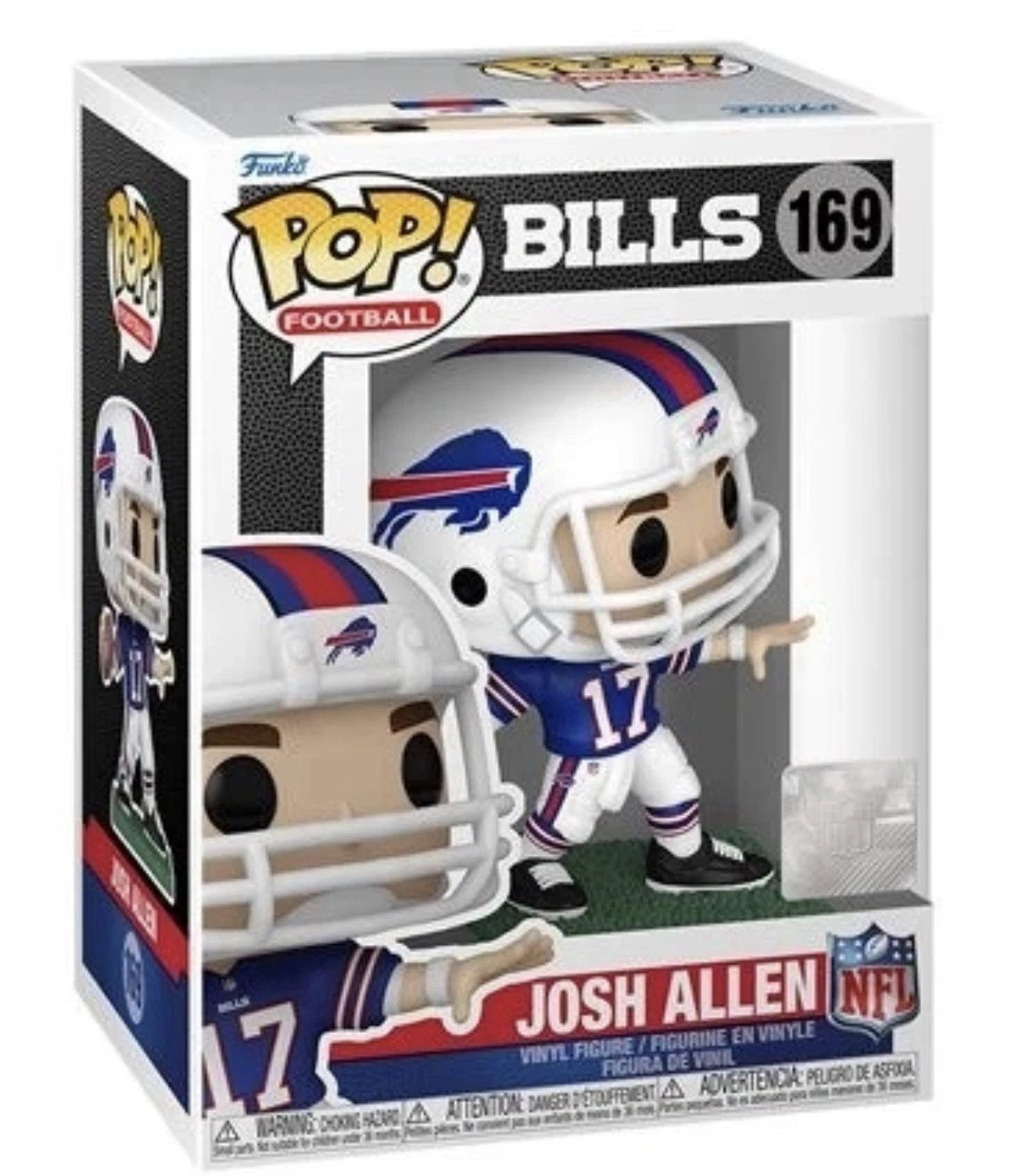 Funko Pop! NFL Football #169 Josh Allen Buffalo Bills Vinyl Figure