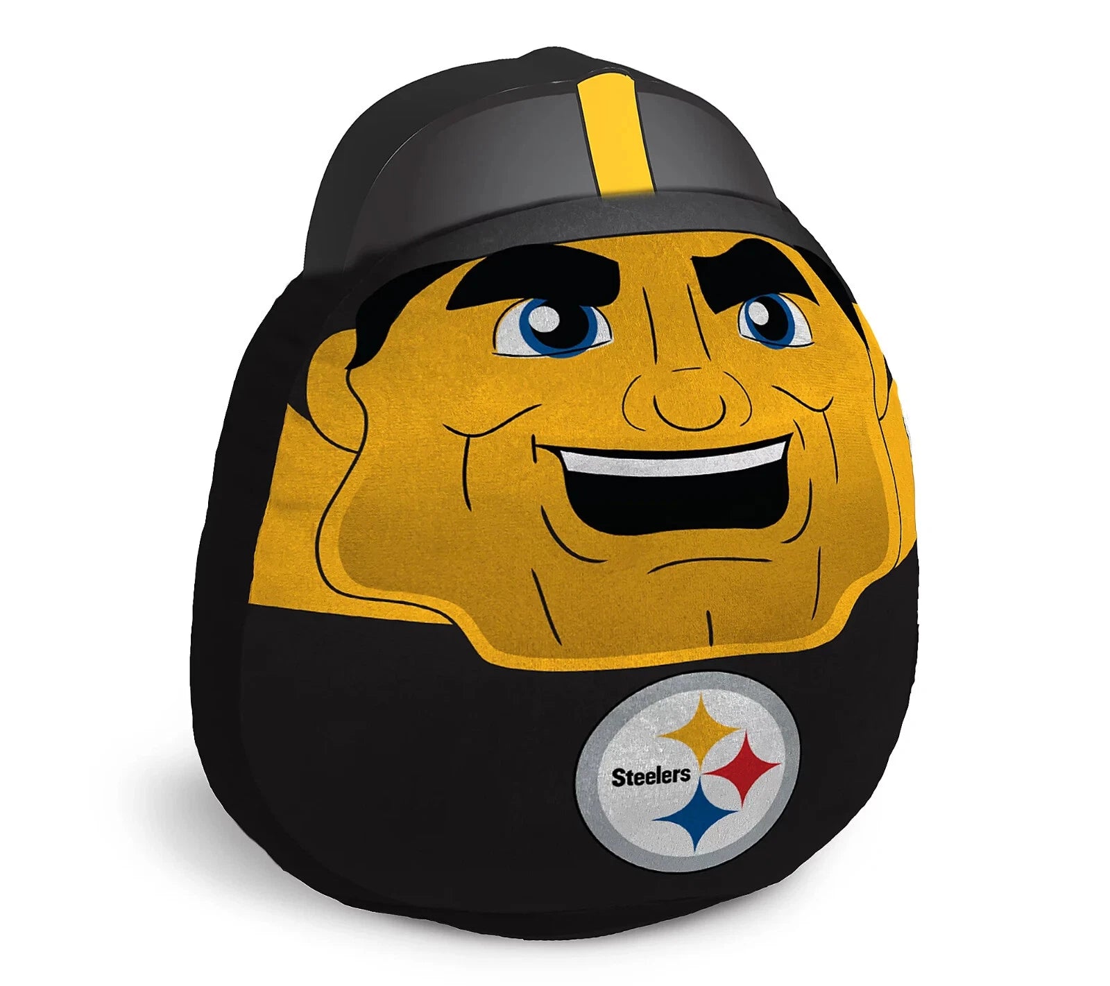Pittsburgh Steelers Plushie Mascot Pillow soft & huggable pillow - Sports Collectibles, Sports Memorabilia, Sports Fan Shop, Sports Gifts