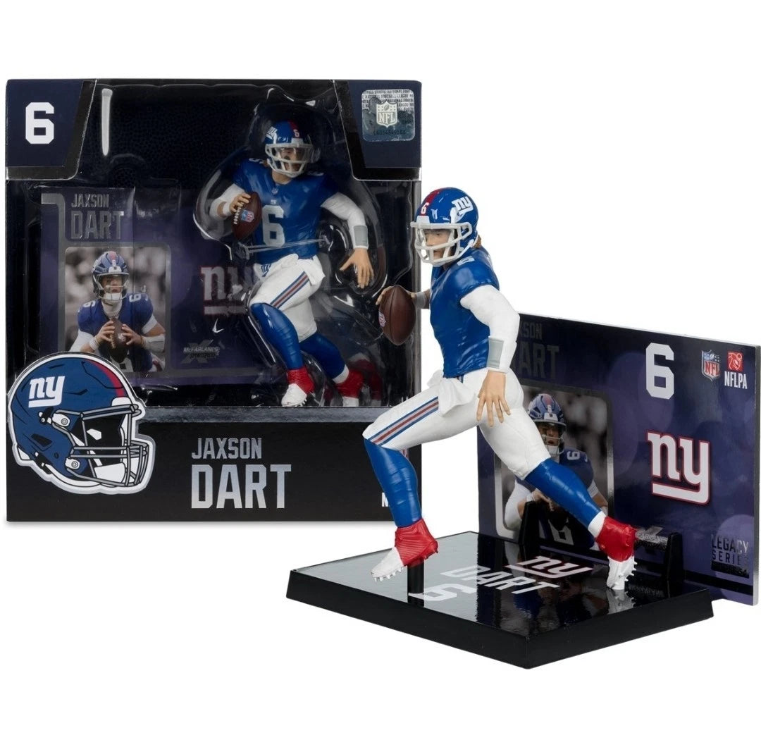 McFarlane SportsPicks - NFL - Jaxson Dart (New York Giants) 7"