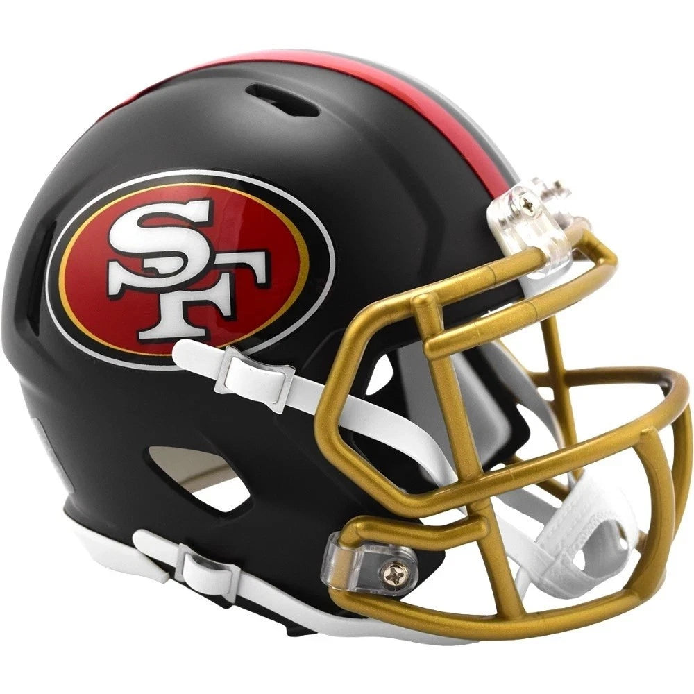 San Francisco 49ers 2025 Rivalries Alternate Riddell Mini Helmet