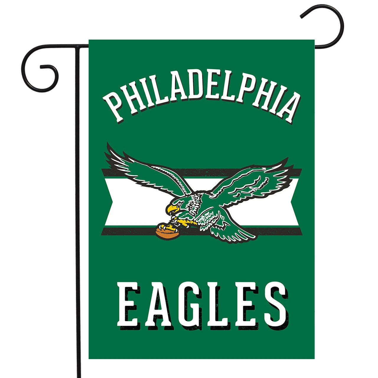 Philadelphia Eagles Retro Garden Flag - Sports Gifts, Sports Memorabilia, Sports Collectibles, Fan Shop