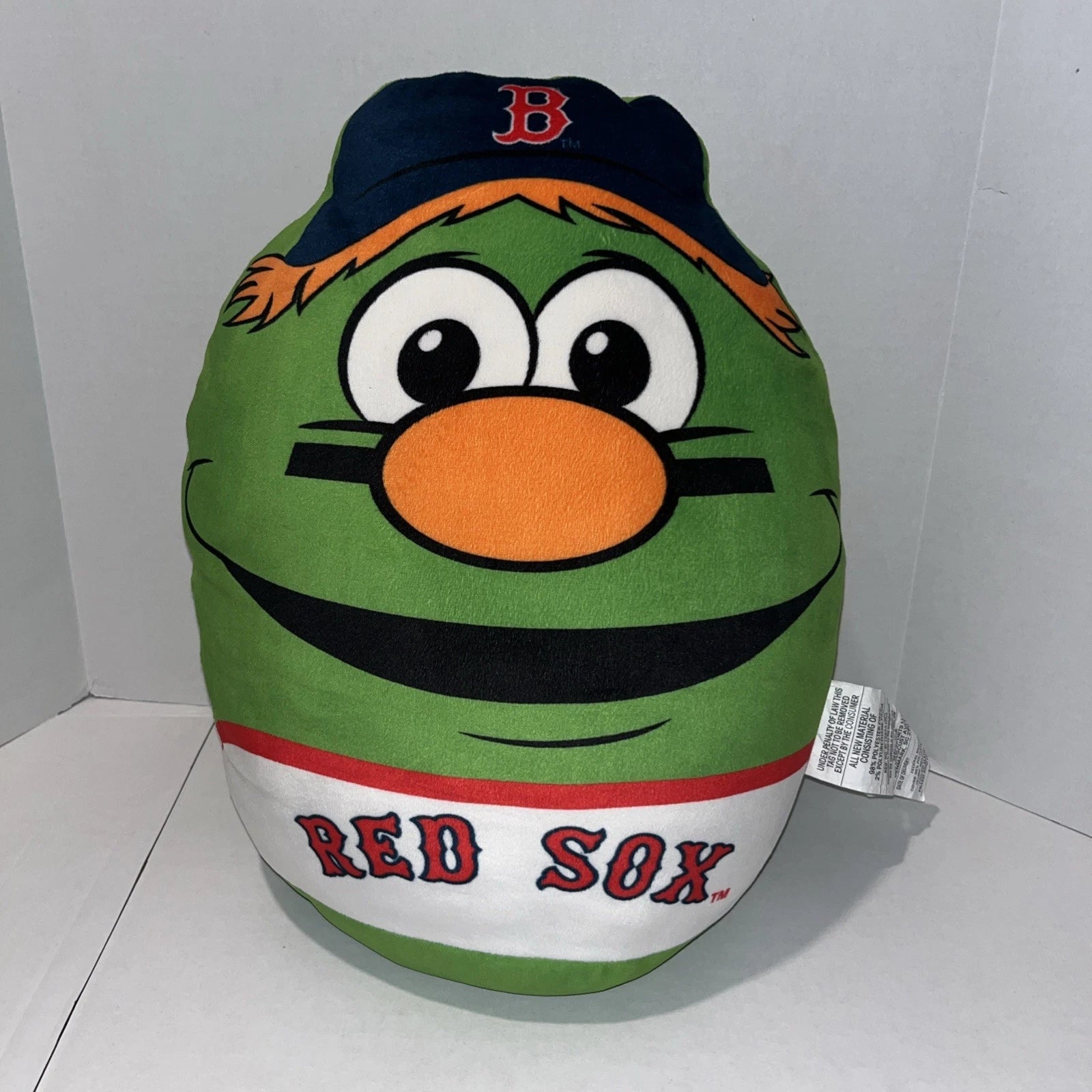 Boston Red Sox Plushie Mascot Squish Pillow - Sports Gifts, Sports Memorabilia, Sports Collectibles, Fan Shop