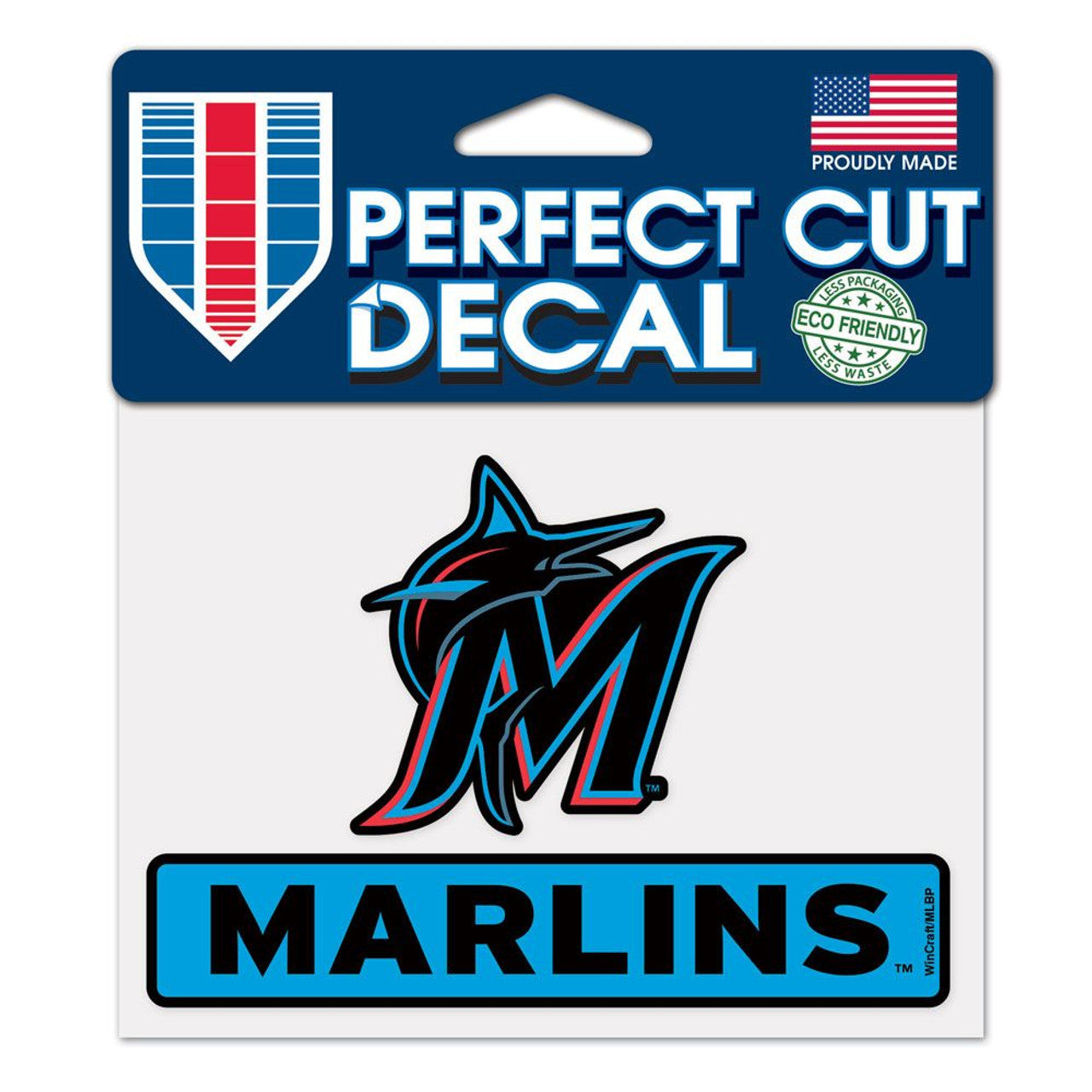 Miami Marlins Decal 4.5x5.75 Perfect Cut Color - Special Order - Sports Collectibles, Sports Memorabilia, Sports Fan Shop, Sports Gifts