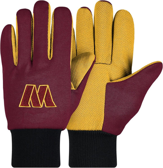 Washington Commanders Color Texting Gloves - 757 Sports Collectibles