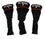 Texas Tech Red Raiders 3 Pack Contour Head Covers - 757 Sports Collectibles