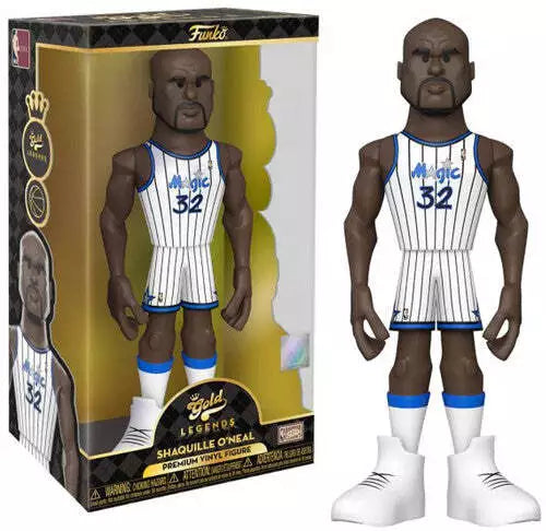 Funko Vinyl GOLD 12" Shaquille O'Neal - Magic NBA - Sports Collectibles, Sports Memorabilia, Sports Fan Shop, Sports Gifts