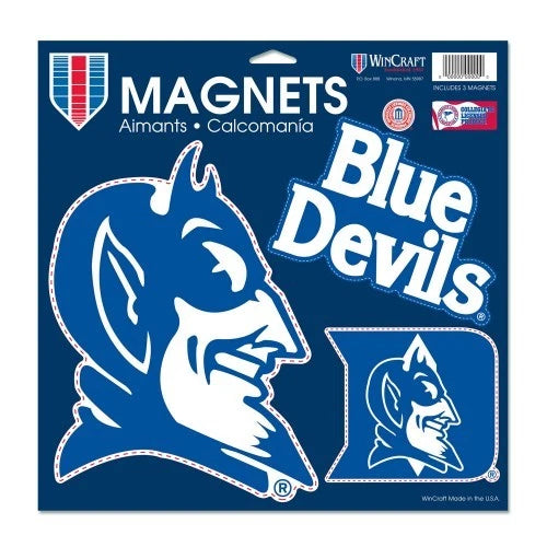 Duke Blue Devils Vinyl Magnet 11" x 11" - Sports Gifts, Sports Memorabilia, Sports Collectibles, Fan Shop