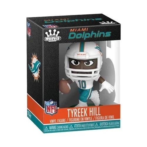 Funko POP! Minis Tyreek Hill NFL Miami Dolphins Vinyl Mini-Figure - Sports Gifts, Sports Memorabilia, Sports Collectibles, Fan Shop