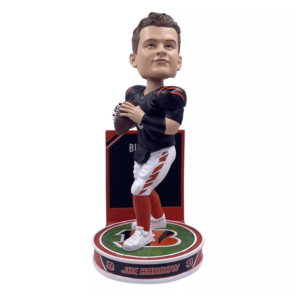 Joe Burrow Cincinnati Bengals Hero Series Bobblehead NFL Football - Sports Collectibles, Sports Memorabilia, Sports Fan Shop, Sports Gifts