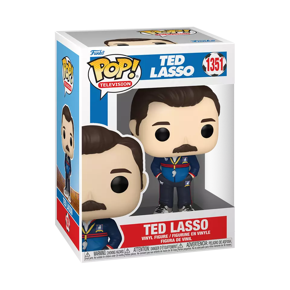 Funko Pop! Vinyl: Ted Lasso #1351 - Sports Collectibles, Sports Memorabilia, Sports Fan Shop, Sports Gifts